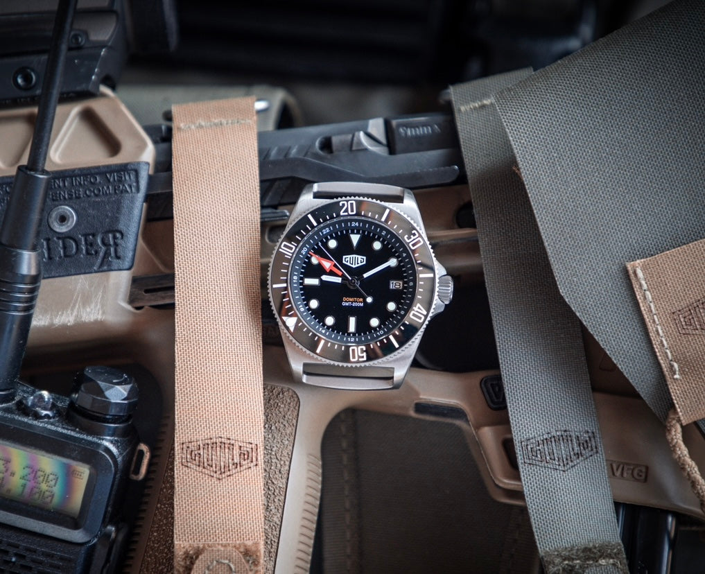 Domitor - Titanium Fixed GMT