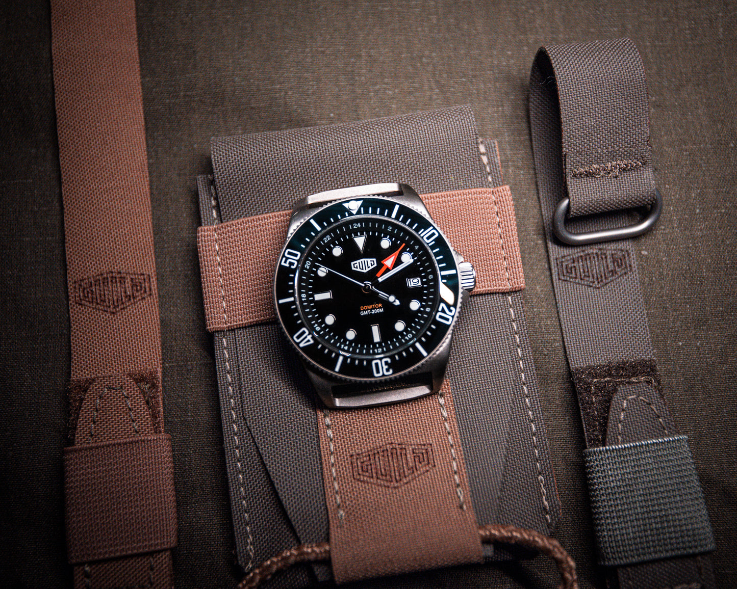 Domitor - Titanium Fixed GMT