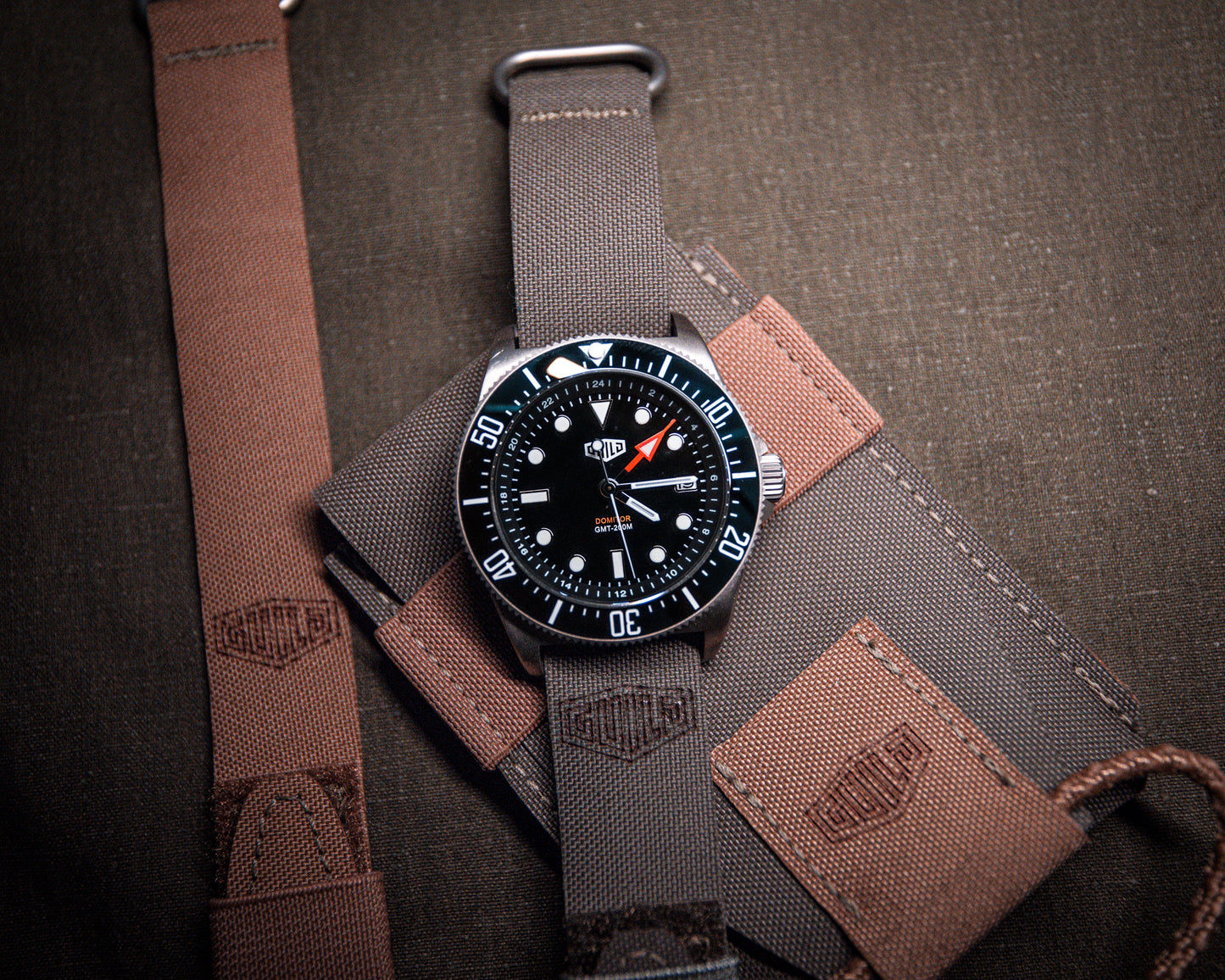 Domitor - Titanium Fixed GMT