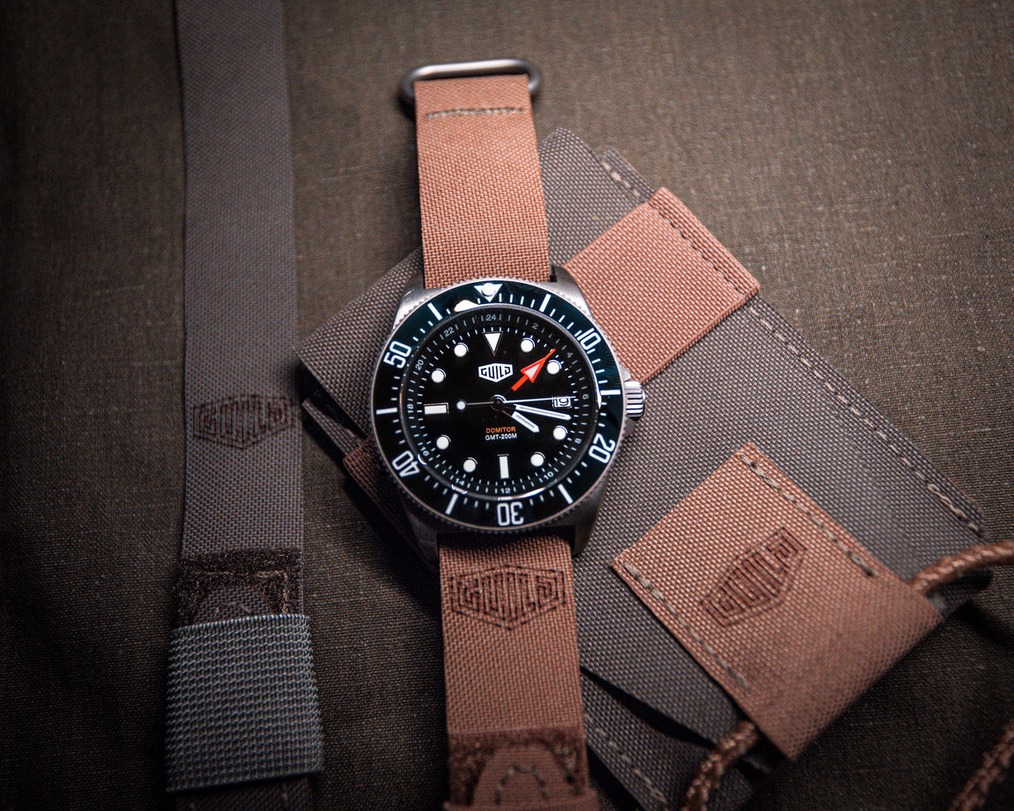 Domitor - Titanium Fixed GMT