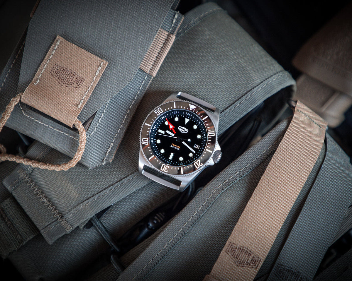 Domitor Label Domitor - Titanium Fixed GMT – Guild Timepieces