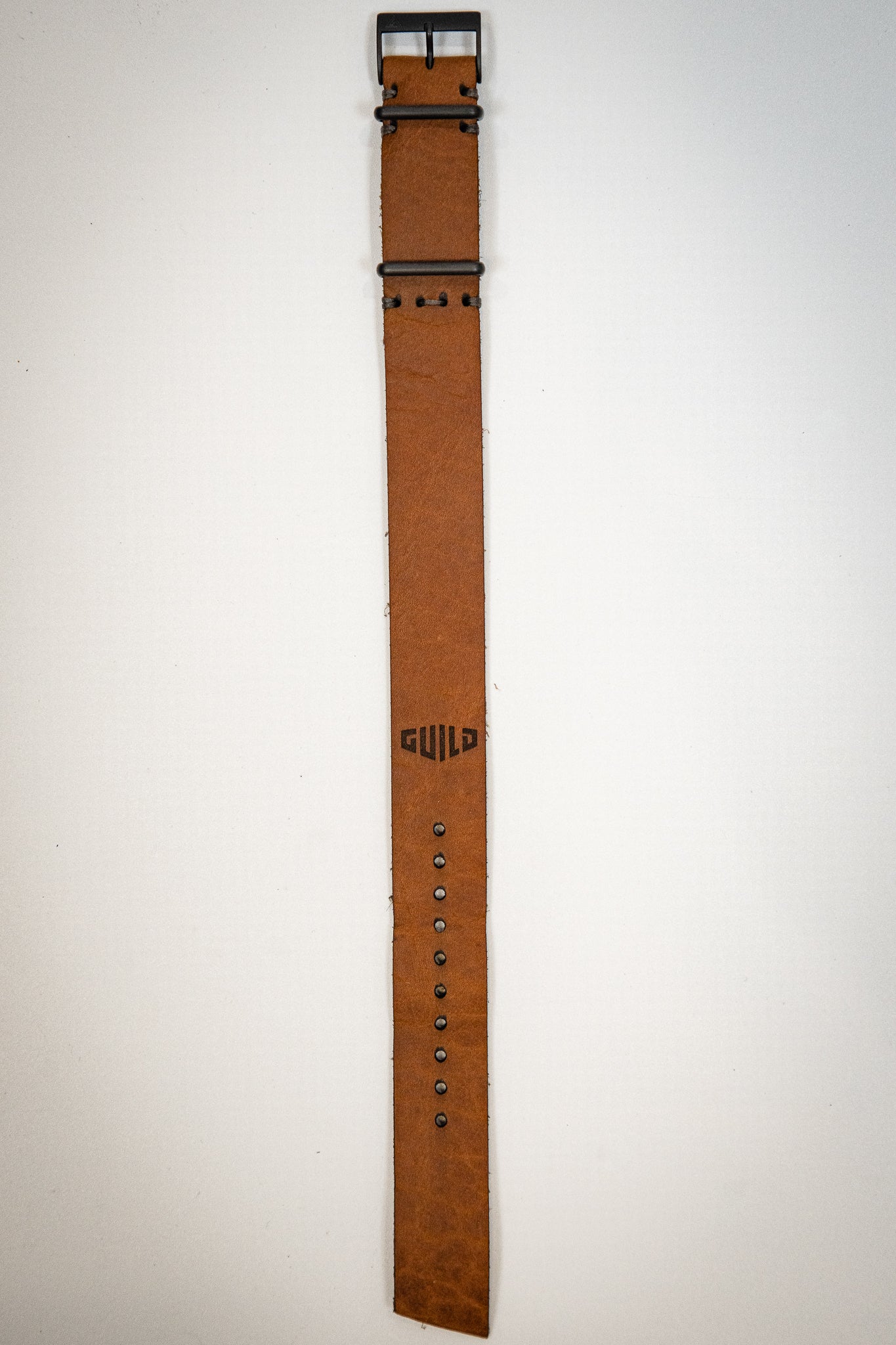 Grey Area Co - Leather Single Pass Straps | Guild Timepieces Edition